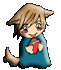 lovely Moony with chocolate